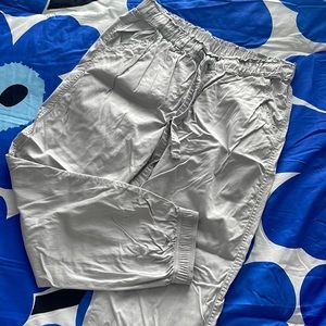 Knox Rose Large L light gray pants excellent jogger style